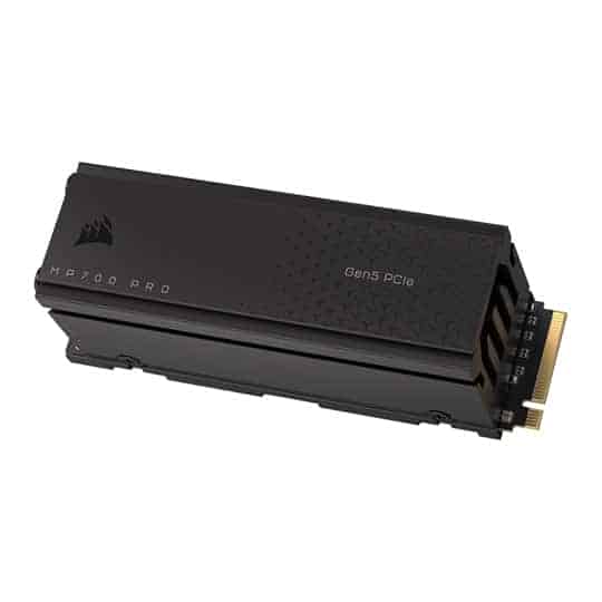 (image for) Corsair MP700 PRO with Air Cooler 4TB M.2 PCIe Gen 5 NVMe SSD/Solid State Drive